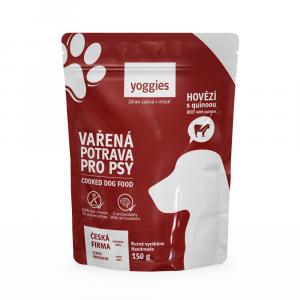 Yoggies - vařené menu Hovězí se zeleninou a quinoou 650g