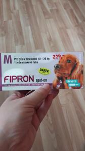 Fipron - 1x Spot On pro psy 10 - 20 kg - exp. 12/24